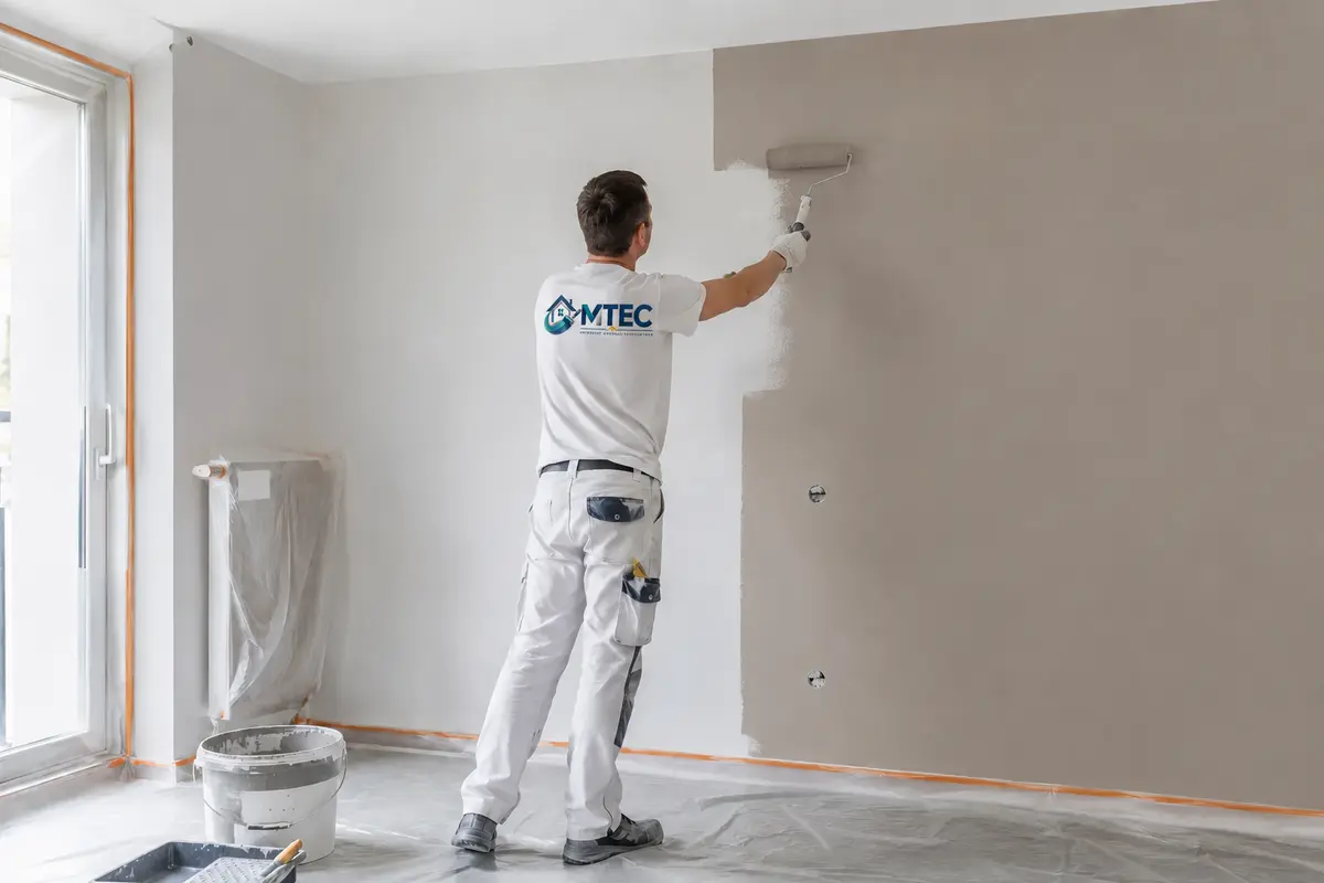 Peinture du plafond