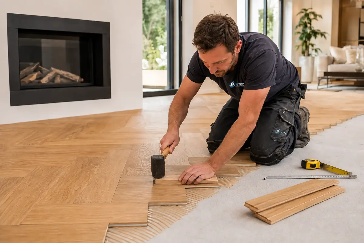 Parquet et vitrification